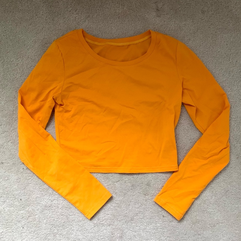 Long Sleeve Crop Top